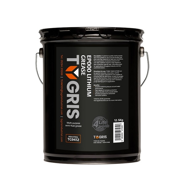 TYGRIS Lithium EP000 Grease 12.5kg - TG9412